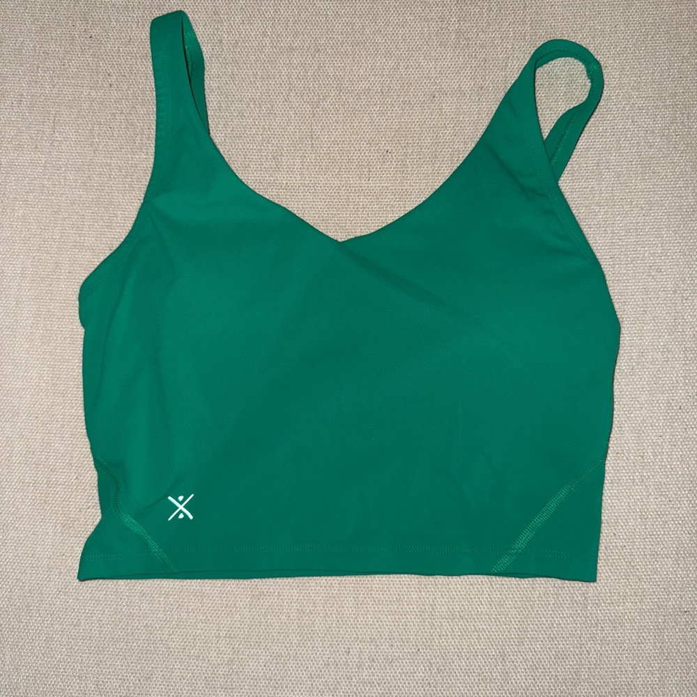 Free Spirit Green Women's Sports Bra